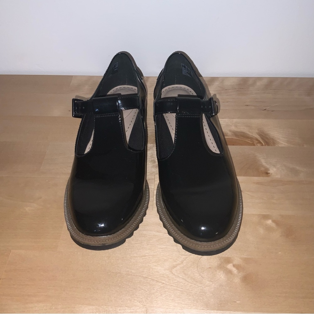 mary jane clark’s womens 9.5 eu 41 black like‎ new - Picture 3 of 11